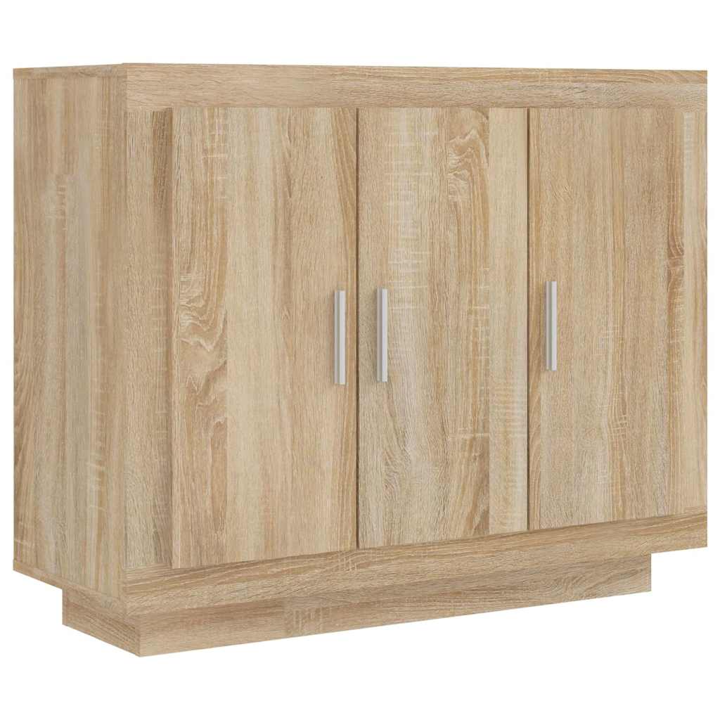 Sideboard Sonoma-Eiche 92x35x75 cm Holzwerkstoff