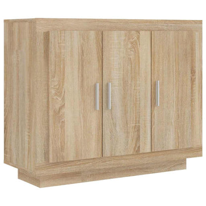Sideboard Sonoma-Eiche 92x35x75 cm Holzwerkstoff