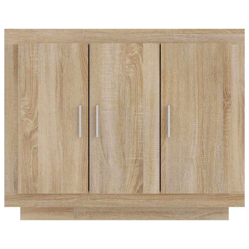 Sideboard Sonoma-Eiche 92x35x75 cm Holzwerkstoff