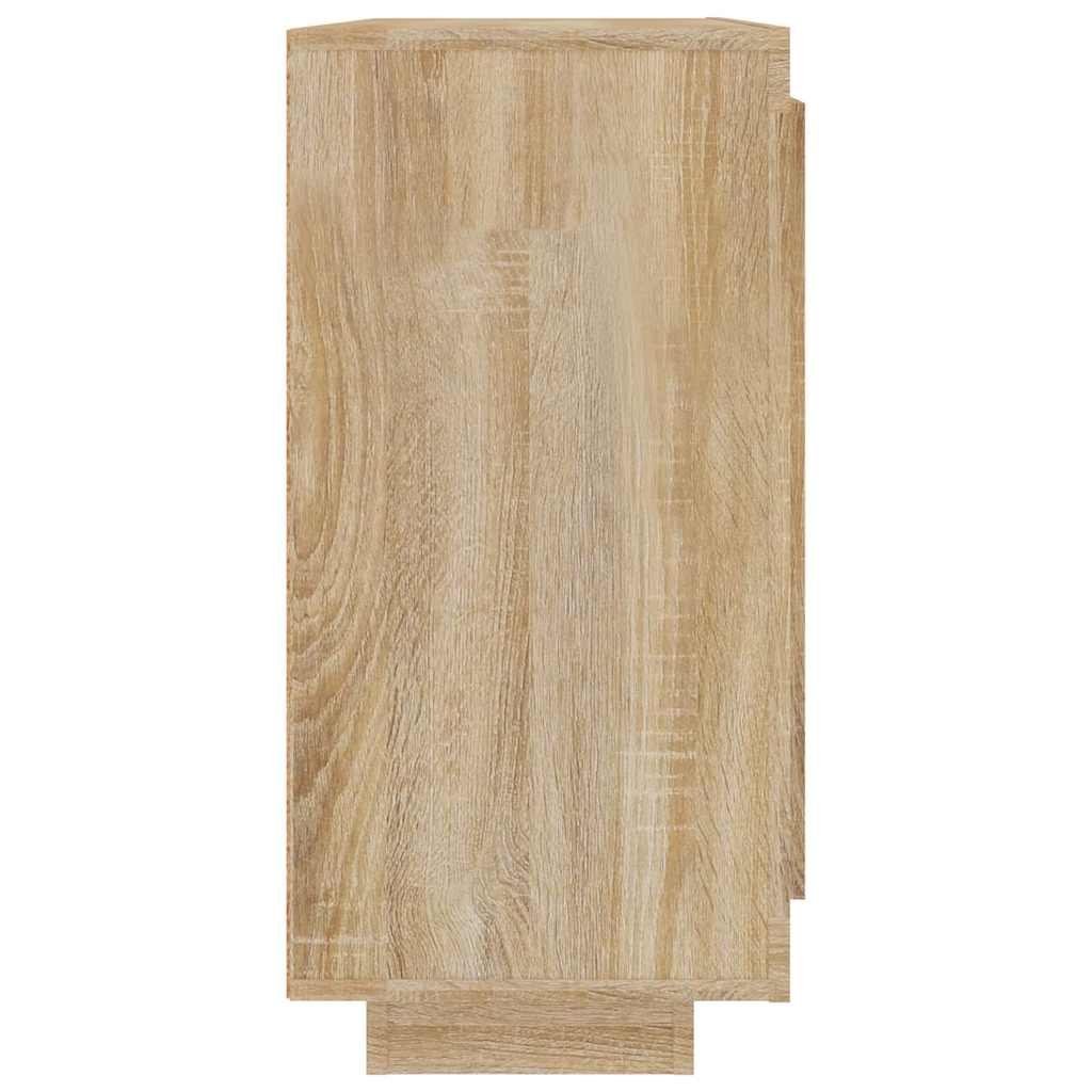 Sideboard Sonoma-Eiche 92x35x75 cm Holzwerkstoff