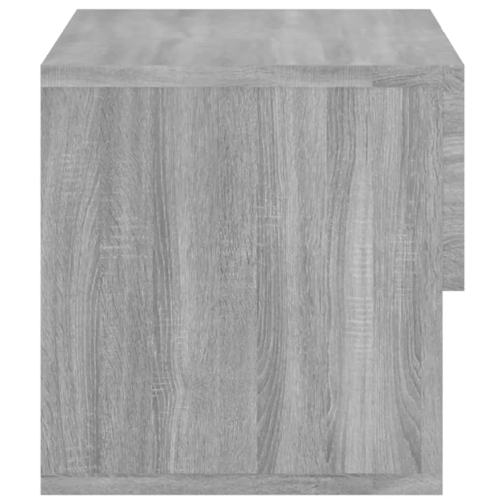 Tables de chevet murales 2 pcs. Gris Sonoma