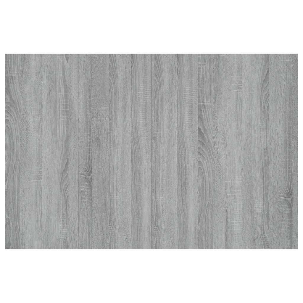Kopfteil Grau Sonoma 120x1,5x80 cm Holzwerkstoff