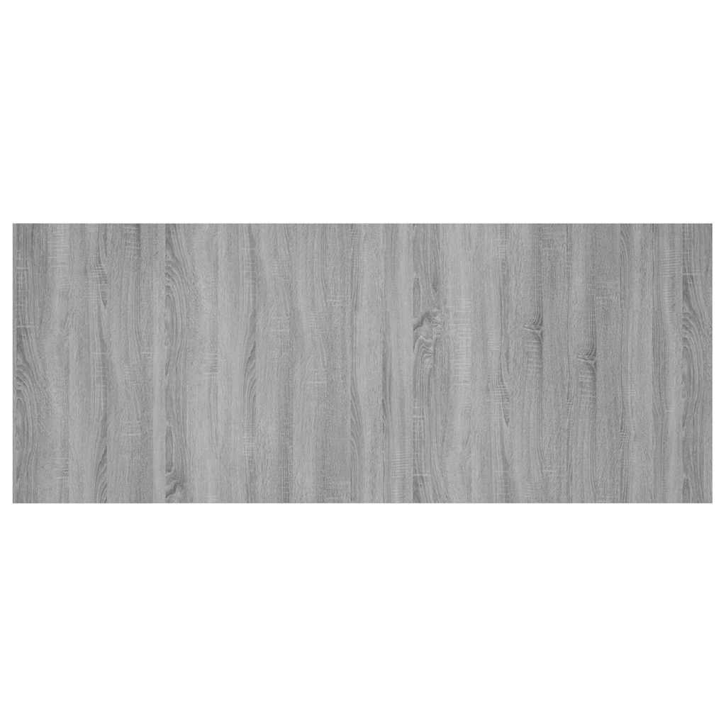 Kopfteil Grau Sonoma 200x1,5x80 cm Holzwerkstoff
