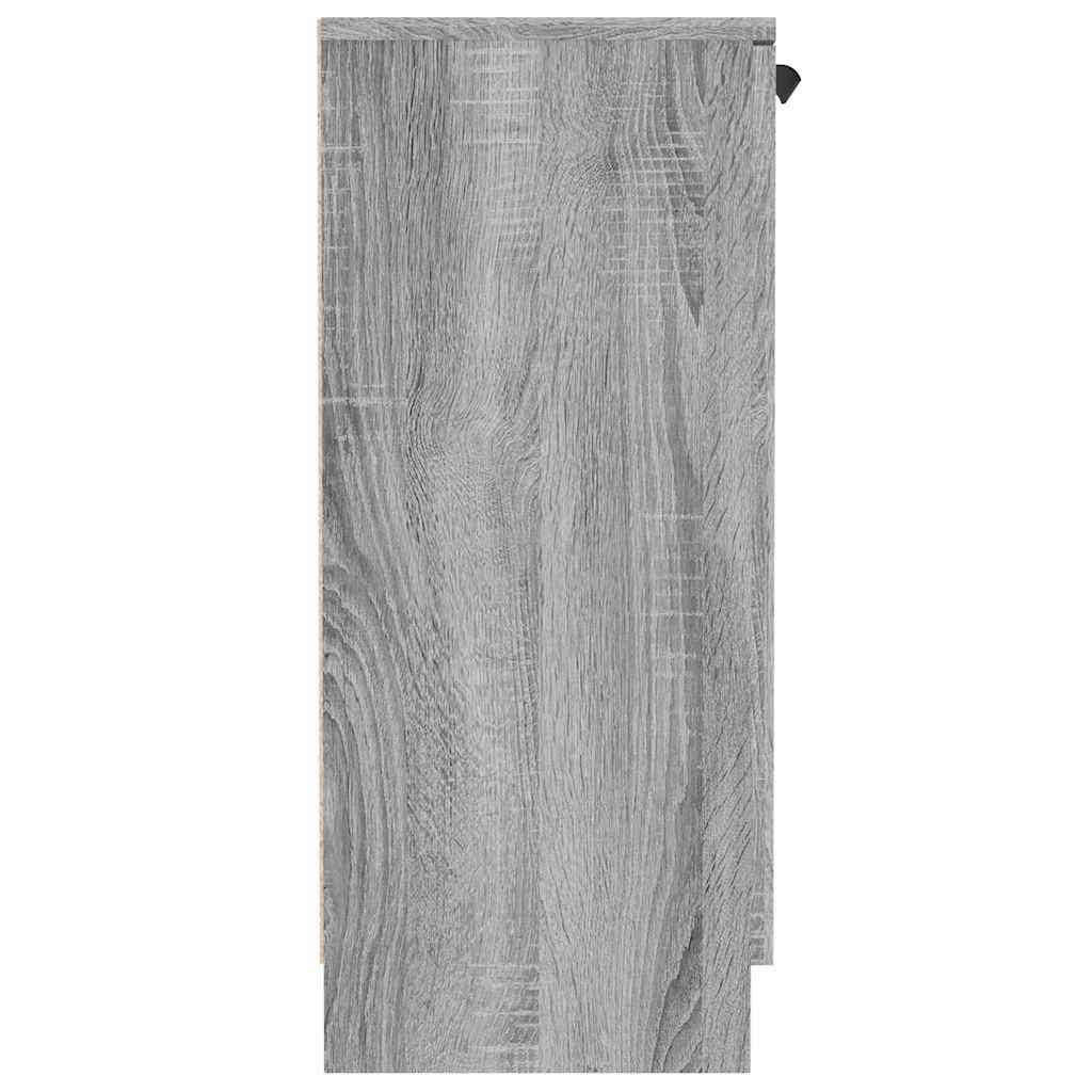 Sideboard Grau Sonoma 60x30x70 cm Holzwerkstoff