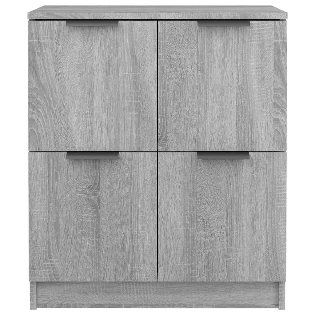 Sideboard Grau Sonoma 60x30x70 cm Holzwerkstoff