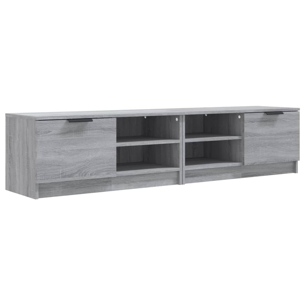 Meubles TV 2 pcs. Gris Sonoma 80x35x36,5 cm matériau bois