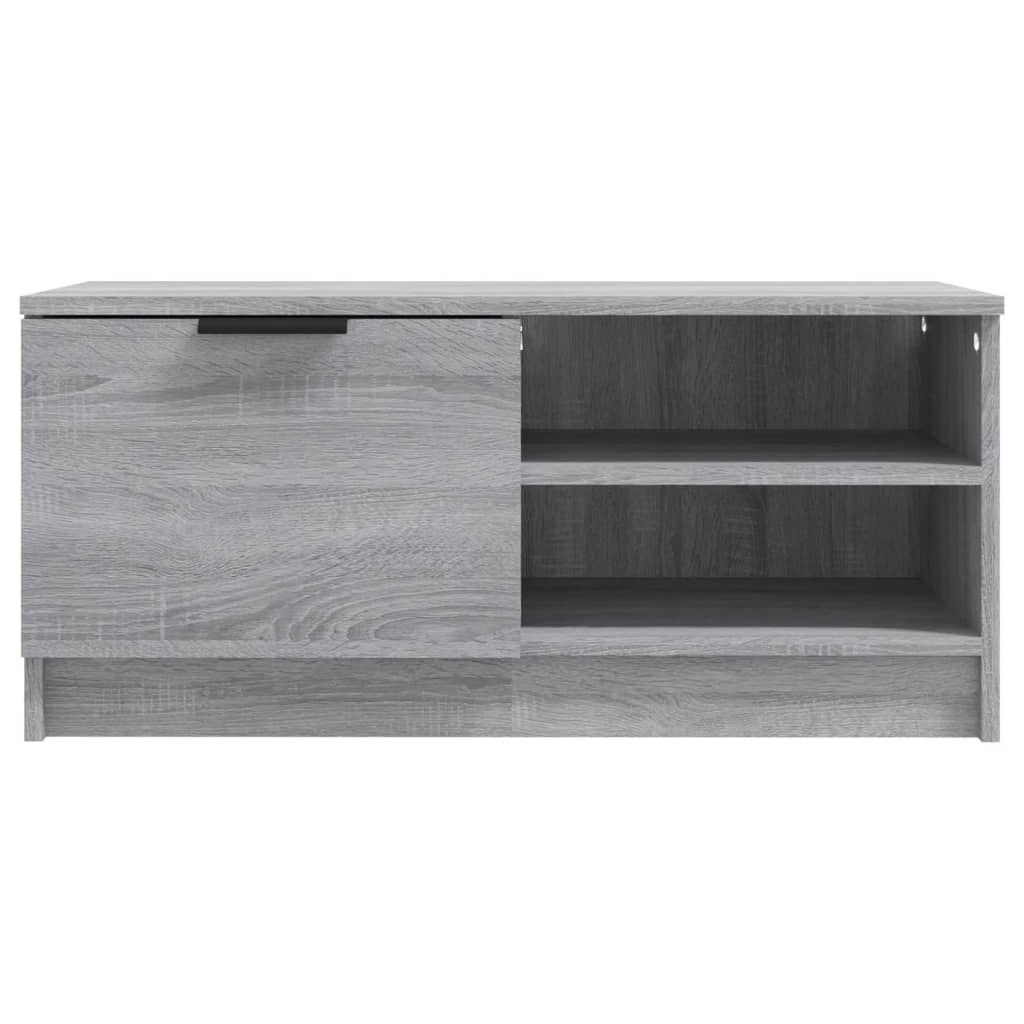 Meubles TV 2 pcs. Gris Sonoma 80x35x36,5 cm matériau bois