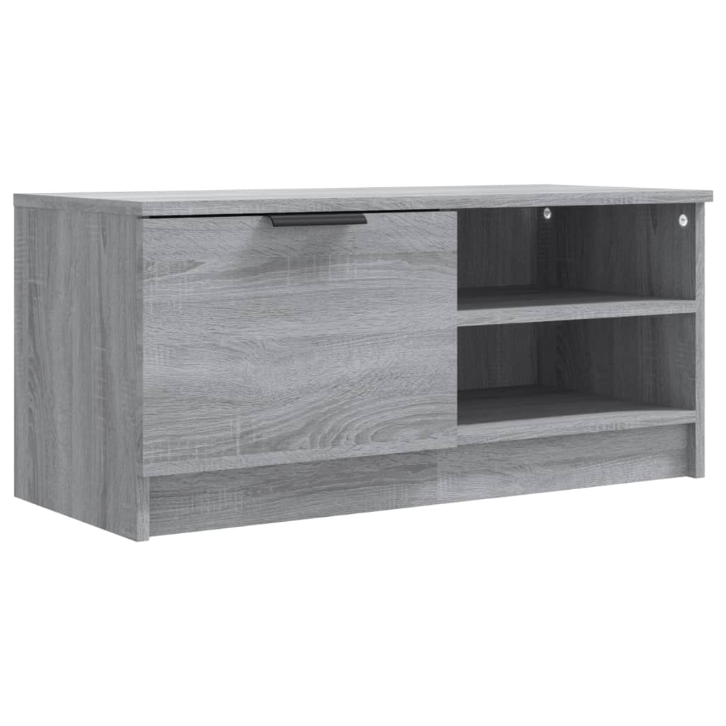 Meubles TV 2 pcs. Gris Sonoma 80x35x36,5 cm matériau bois