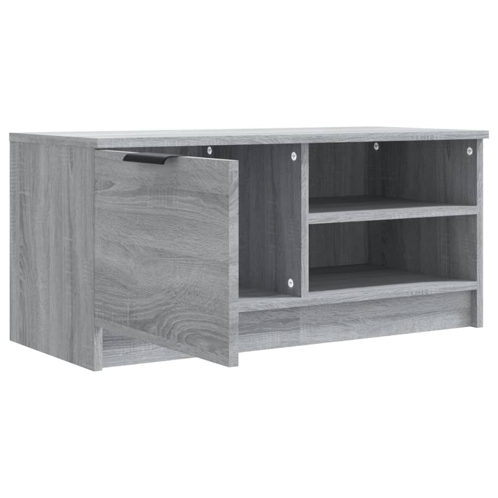 Meubles TV 2 pcs. Gris Sonoma 80x35x36,5 cm matériau bois