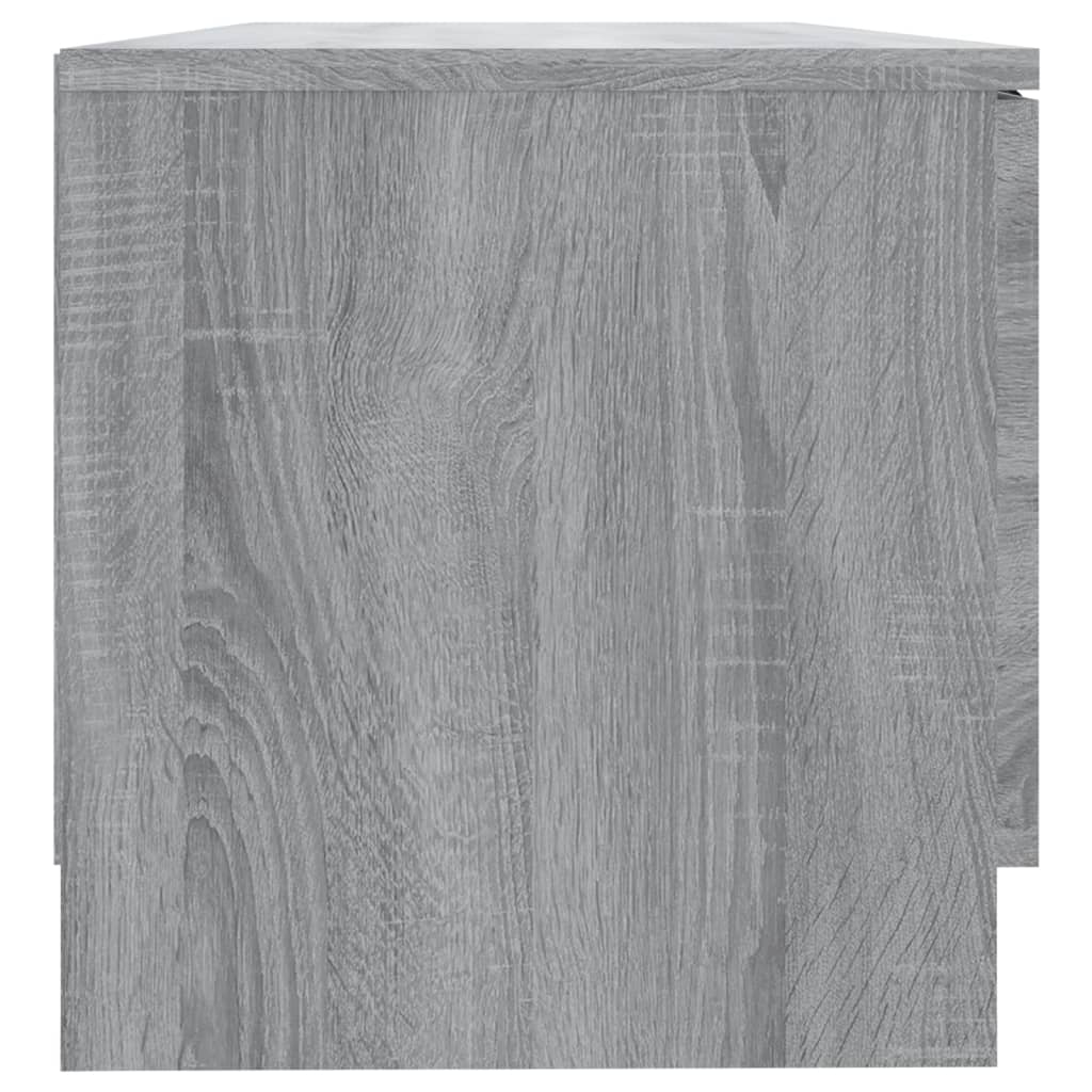 Meubles TV 2 pcs. Gris Sonoma 80x35x36,5 cm matériau bois