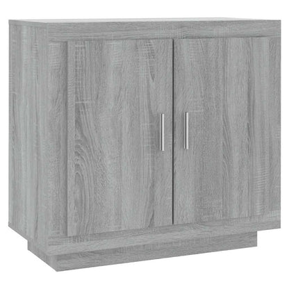 Sideboard Grau Sonoma 80x40x75 cm Holzwerkstoff