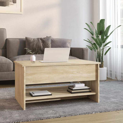 Couchtisch Sonoma-Eiche 80x50x40 cm Holzwerkstoff