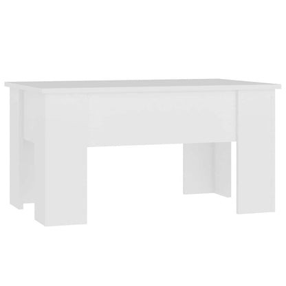 Couchtisch Weiß 79x49x41 cm Holzwerkstoff