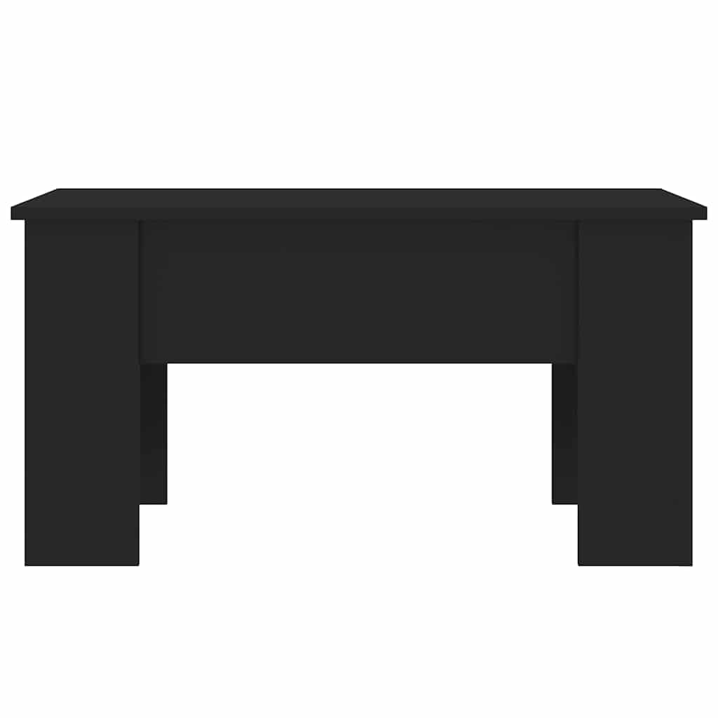 Couchtisch Schwarz 79x49x41 cm Holzwerkstoff