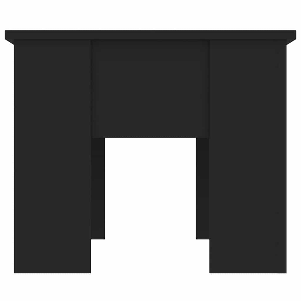 Couchtisch Schwarz 79x49x41 cm Holzwerkstoff