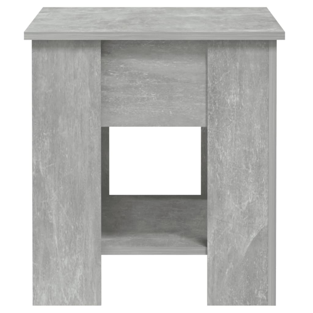 Table basse gris béton 101x49x52 cm en bois