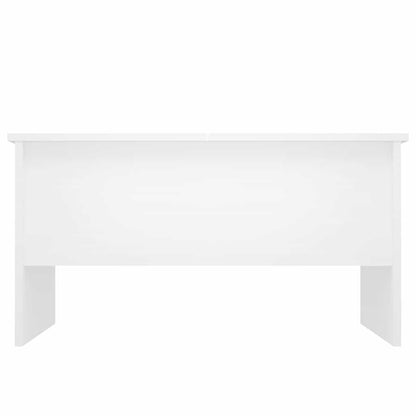 Couchtisch Weiß 80x50x42,5 cm Holzwerkstoff