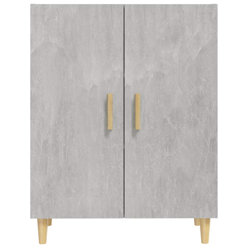 Sideboard Betongrau 70x34x90 cm Holzwerkstoff