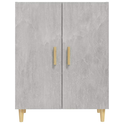 Sideboard Betongrau 70x34x90 cm Holzwerkstoff