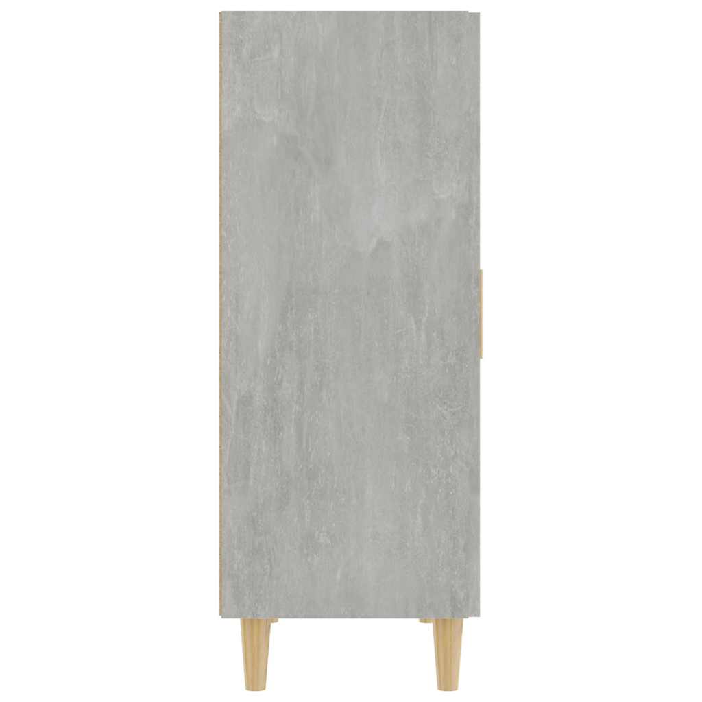 Sideboard Betongrau 70x34x90 cm Holzwerkstoff