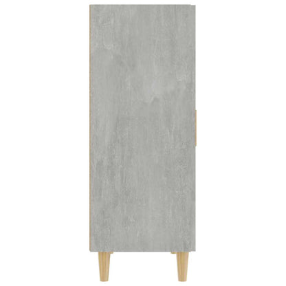 Sideboard Betongrau 70x34x90 cm Holzwerkstoff