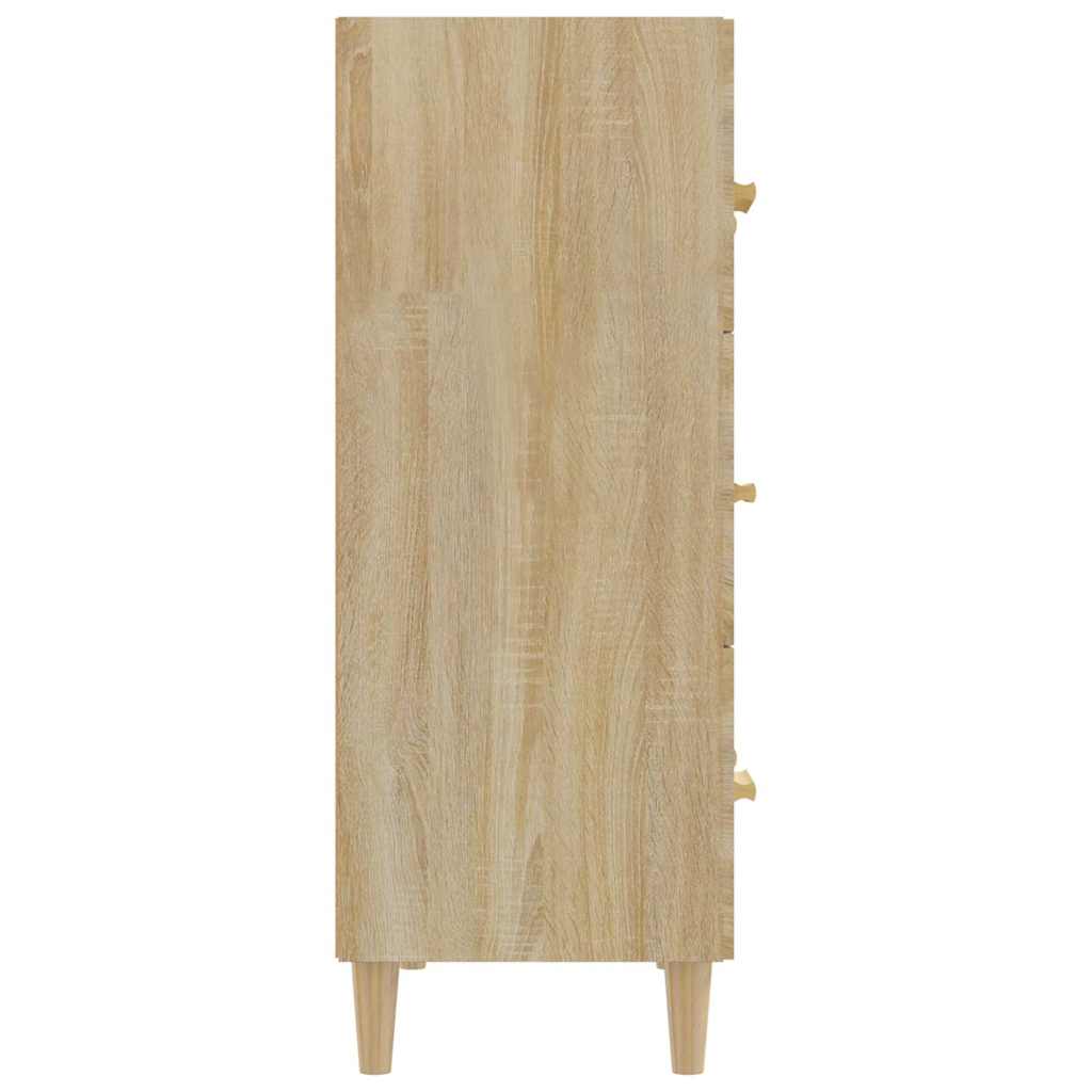 Sideboard Sonoma-Eiche 70x34x90 cm Holzwerkstoff