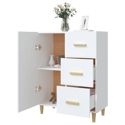 Sideboard Weiß 69,5x34x90 cm Holzwerkstoff
