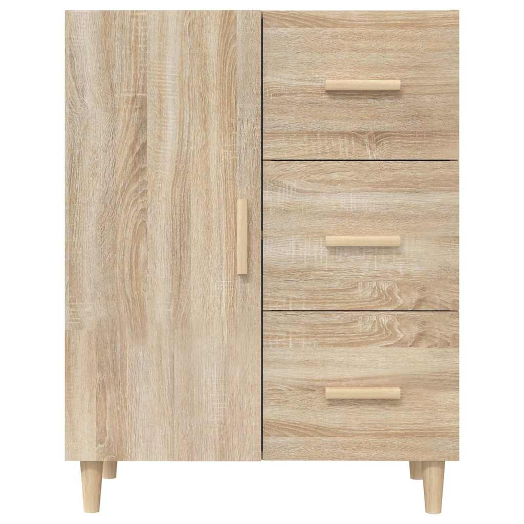 Sideboard Sonoma-Eiche 69,5x34x90 cm Holzwerkstoff