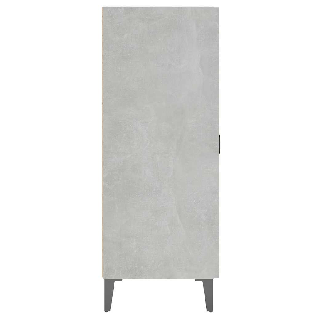 Sideboard Betongrau 69,5x34x90 cm Holzwerkstoff