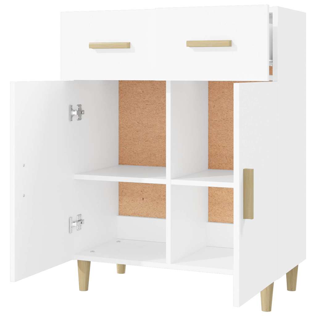 Sideboard Weiß 69,5x34x89 cm Holzwerkstoff