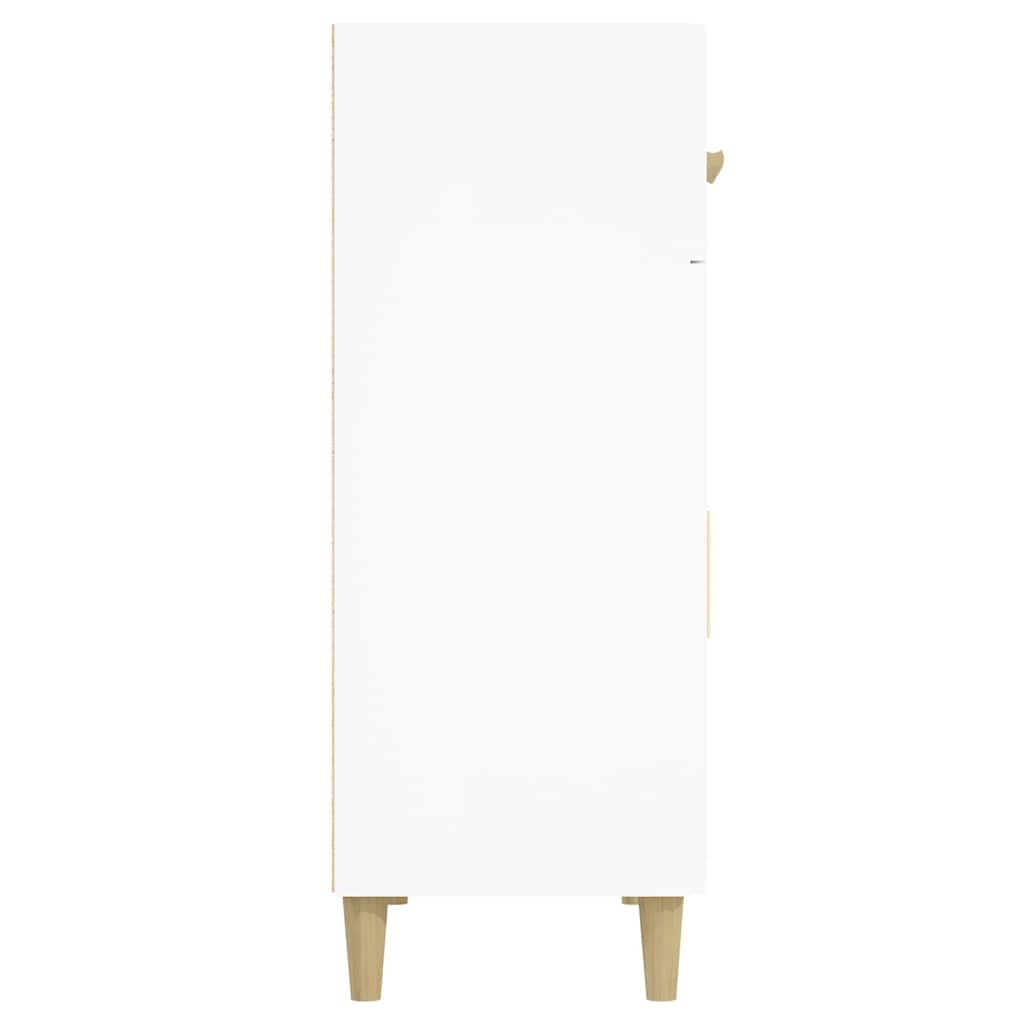 Sideboard Weiß 69,5x34x89 cm Holzwerkstoff