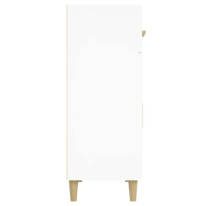 Sideboard Weiß 69,5x34x89 cm Holzwerkstoff