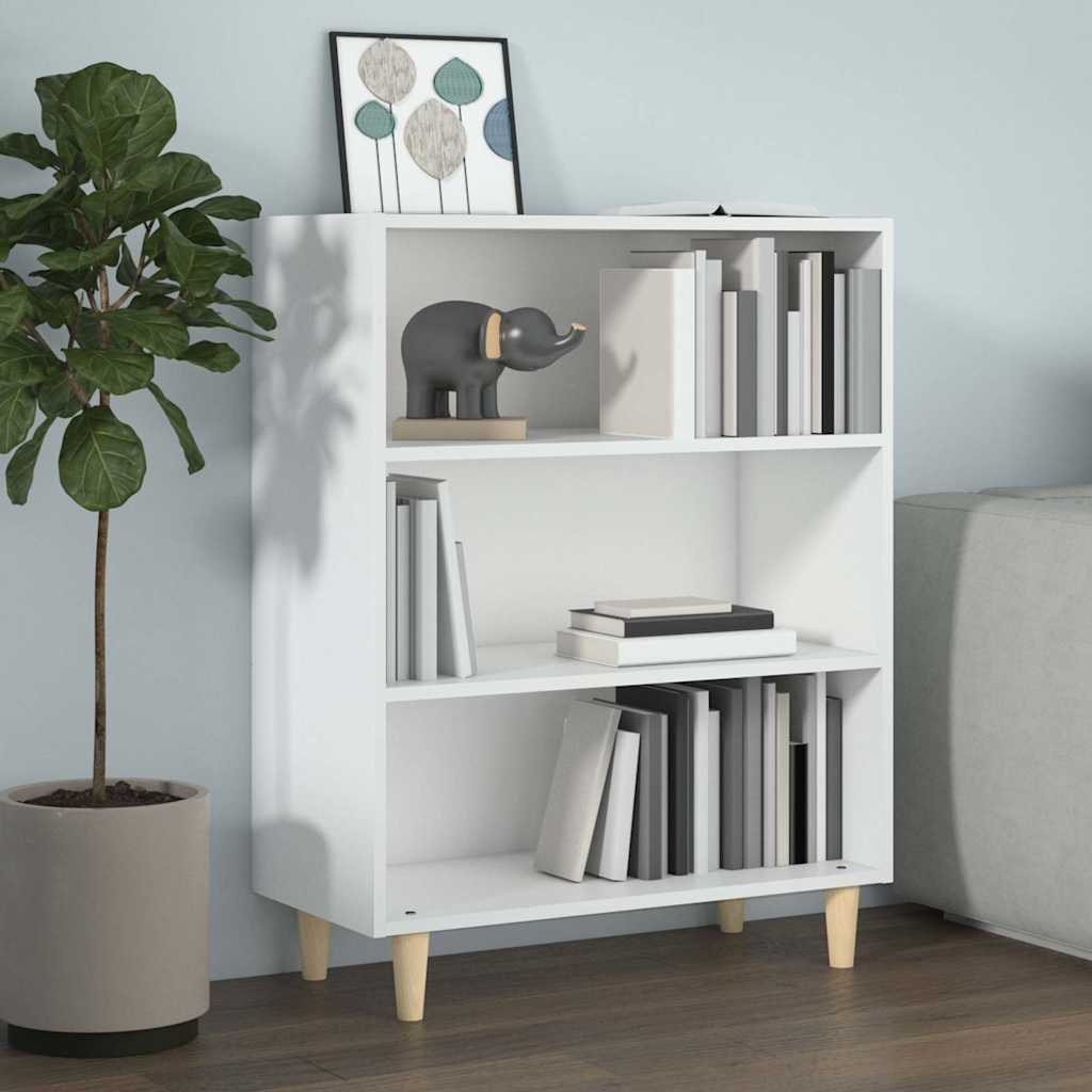 Sideboard Weiß 69,5x32,5x90 cm Holzwerkstoff