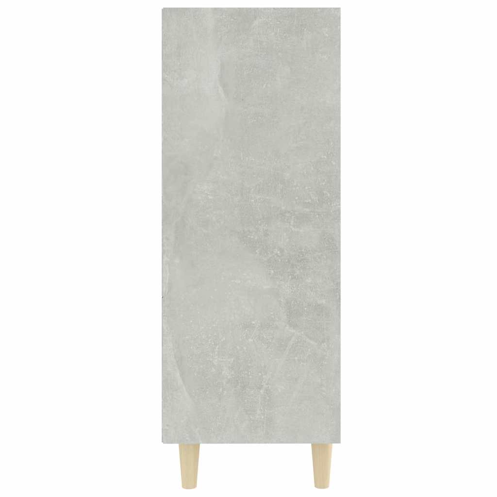 Sideboard Betongrau 69,5x32,5x90 cm Holzwerkstoff