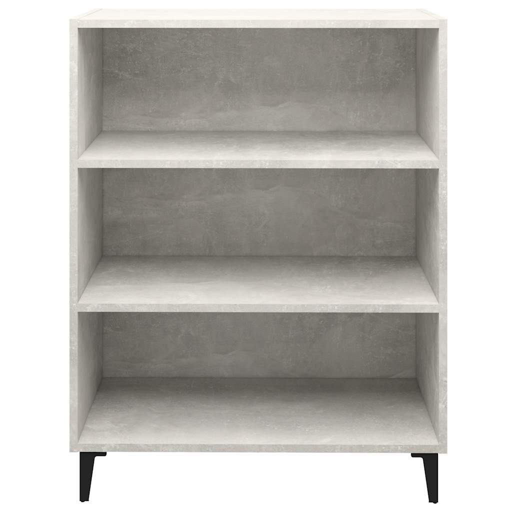 Sideboard Betongrau 69,5x32,5x90 cm Holzwerkstoff