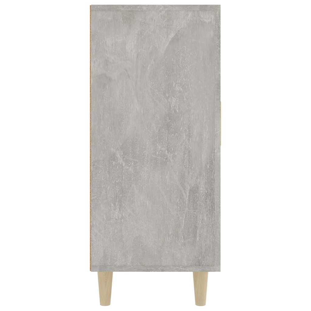 Sideboard Betongrau 90x34x80 cm Holzwerkstoff