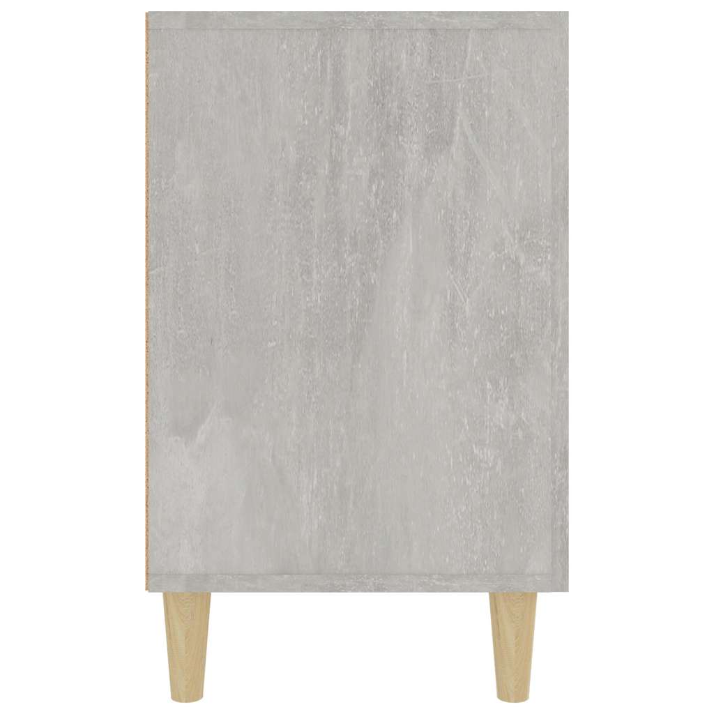 Sideboard Betongrau 100x36x60 cm Holzwerkstoff
