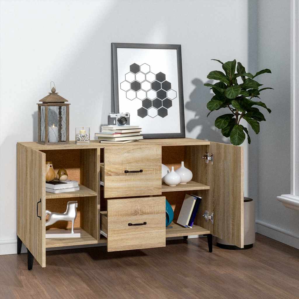 Sideboard Sonoma-Eiche 100x36x60 cm Holzwerkstoff