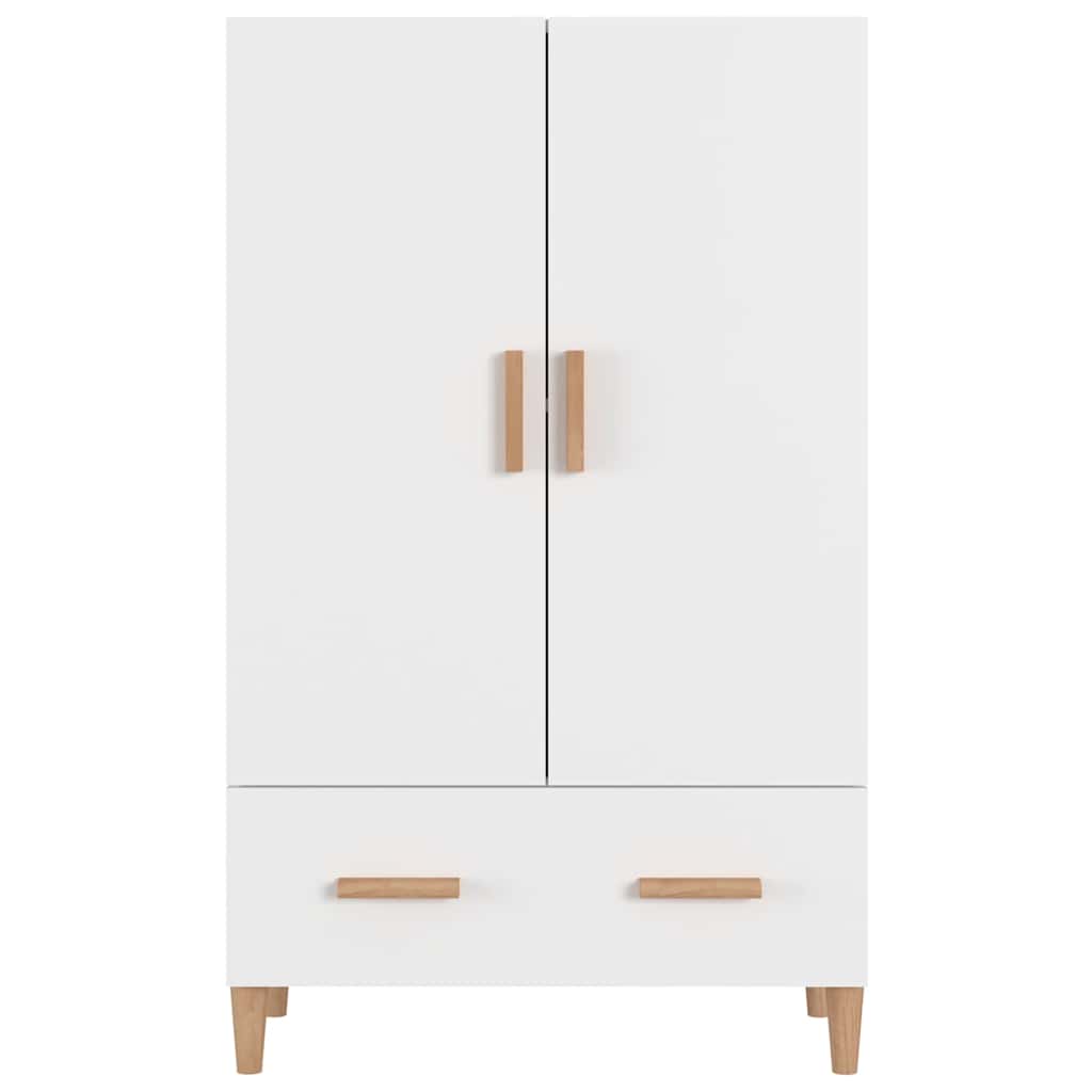 Highboard Weiß 70x31x115 cm Holzwerkstoff