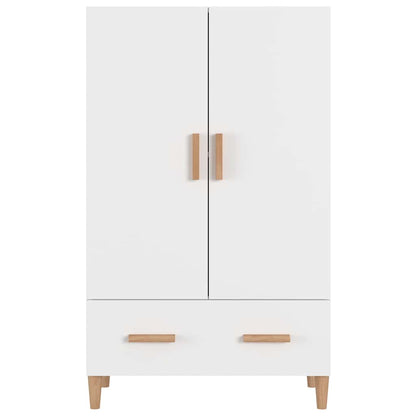 Highboard Weiß 70x31x115 cm Holzwerkstoff