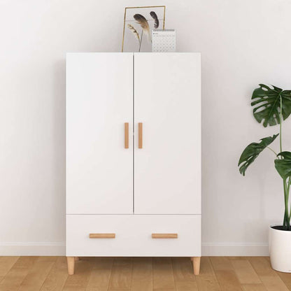 Highboard Weiß 70x31x115 cm Holzwerkstoff