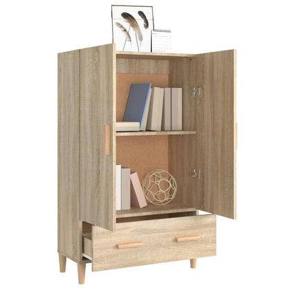 Highboard Sonoma-Eiche 70x31x115 cm Holzwerkstoff