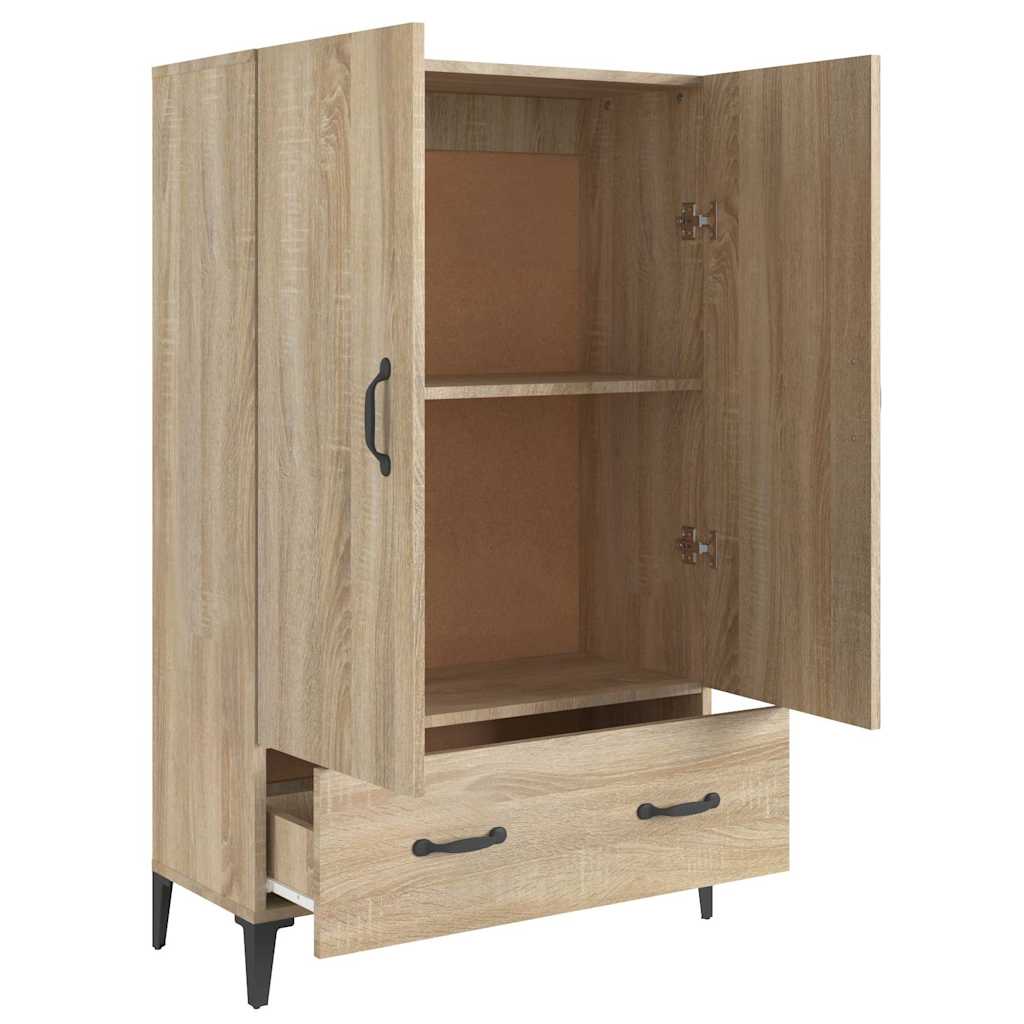 Highboard Sonoma-Eiche 70x31x115 cm Holzwerkstoff