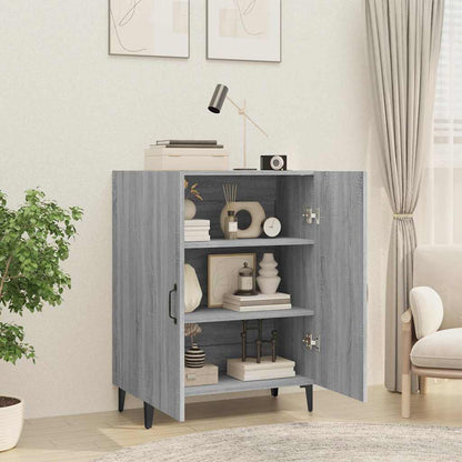 Sideboard Grau Sonoma 70x34x90 cm Holzwerkstoff