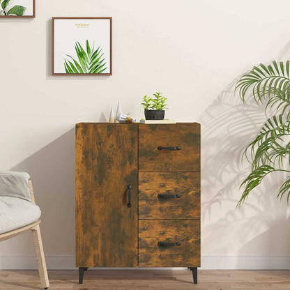 Sideboard Räuchereiche 69,5x34x90 cm Holzwerkstoff