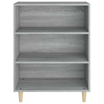 Sideboard Grau Sonoma 69,5x32,5x90 cm Holzwerkstoff