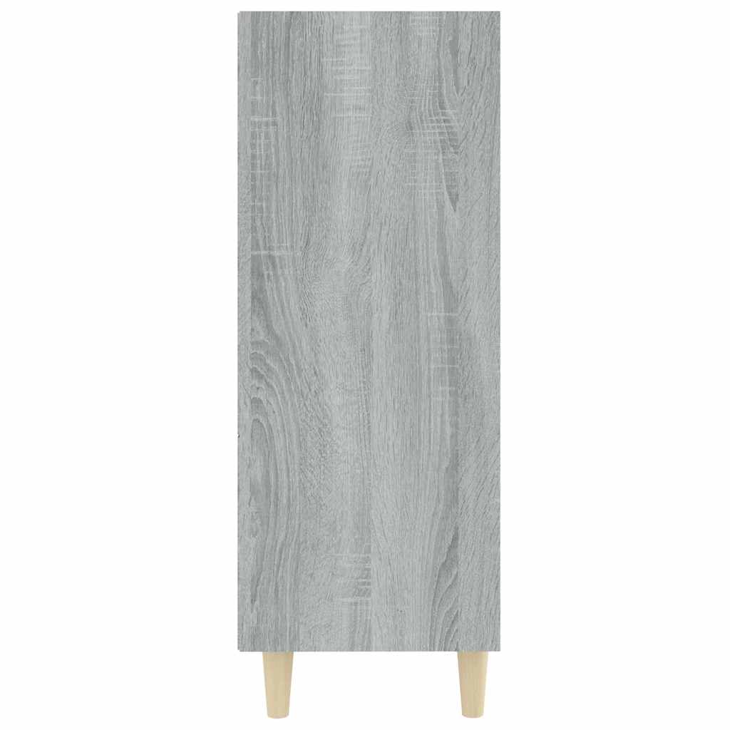 Sideboard Grau Sonoma 69,5x32,5x90 cm Holzwerkstoff