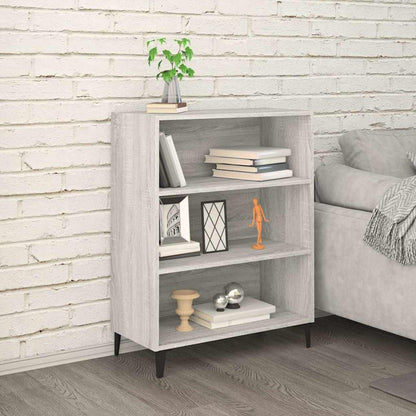 Sideboard Grau Sonoma 69,5x32,5x90 cm Holzwerkstoff