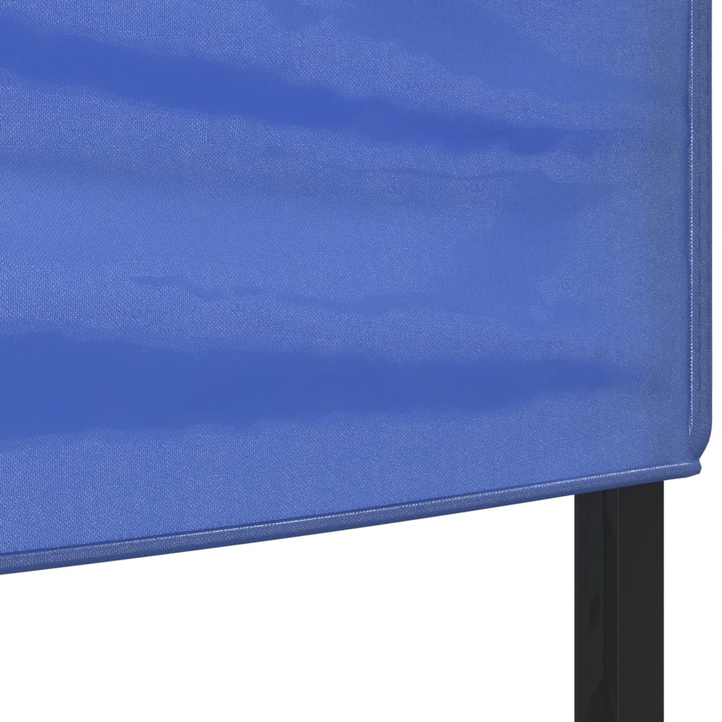 Tente de fête pliable bleue 2x2 m