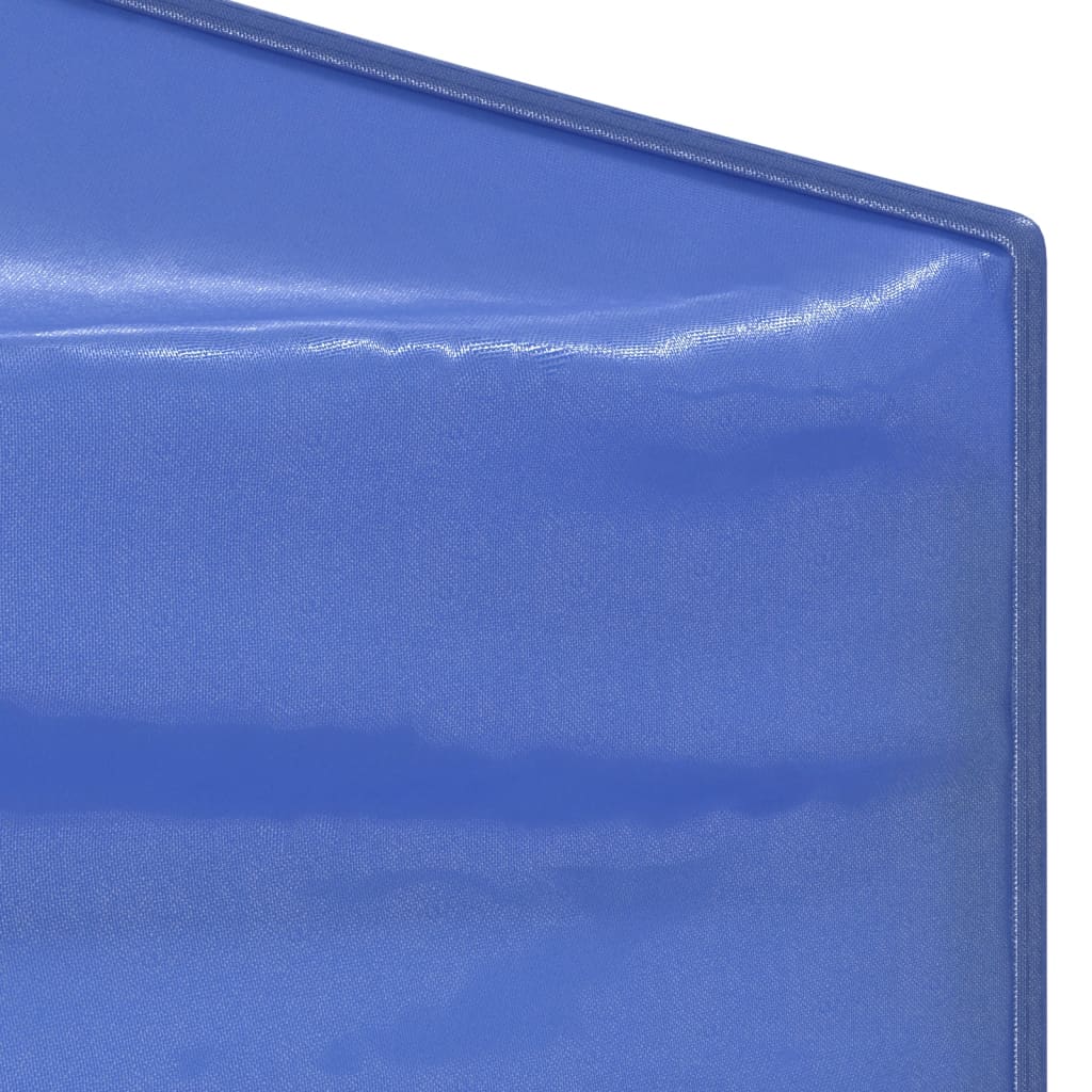Tente de fête pliable bleue 2x2 m